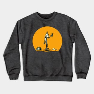 Zombie, I Scream Crewneck Sweatshirt